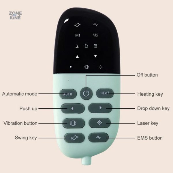 Massage dorsal avec technologie vibrante efficace