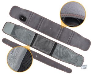 Ceinture chauffante pour le soutien lombaire
