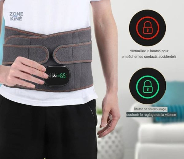 Ceinture de soutien avec fonction chauffante
