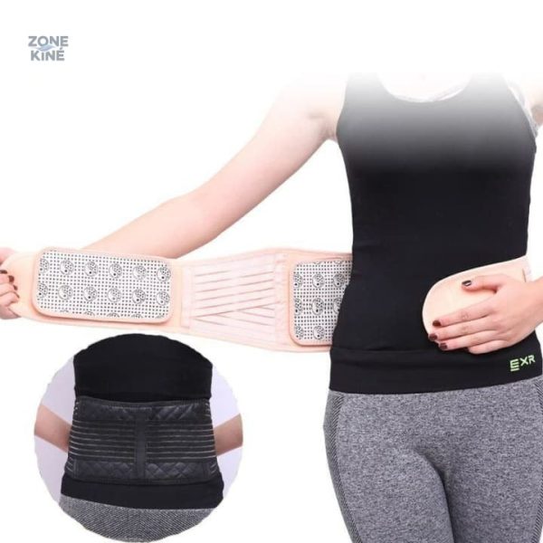 Ceinture lombaire pour soulagement musculaire