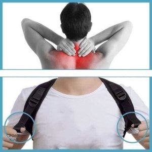 Correcteur dorsal ajustable pour soulager les douleurs de dos