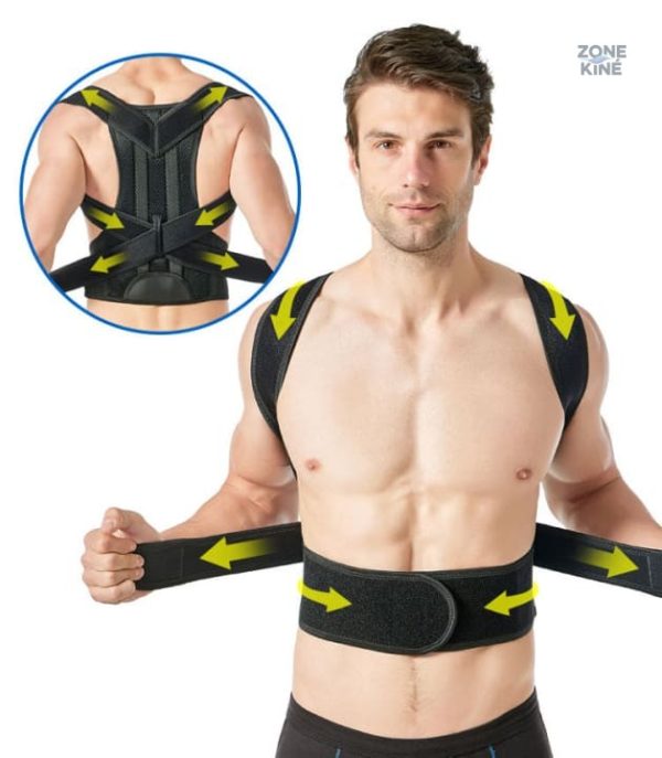 correcteur-de-posture-dos-reglable-mixte-1 Correcteur de Posture Sport pour améliorer l'alignement corporel