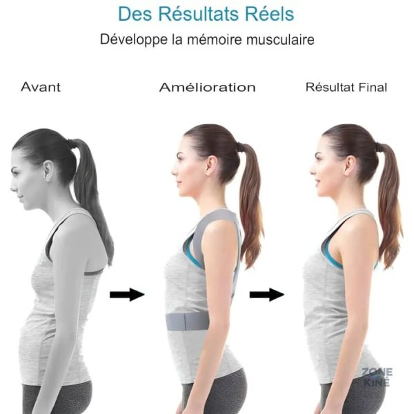 Correcteur de posture unisexe pour femme et homme