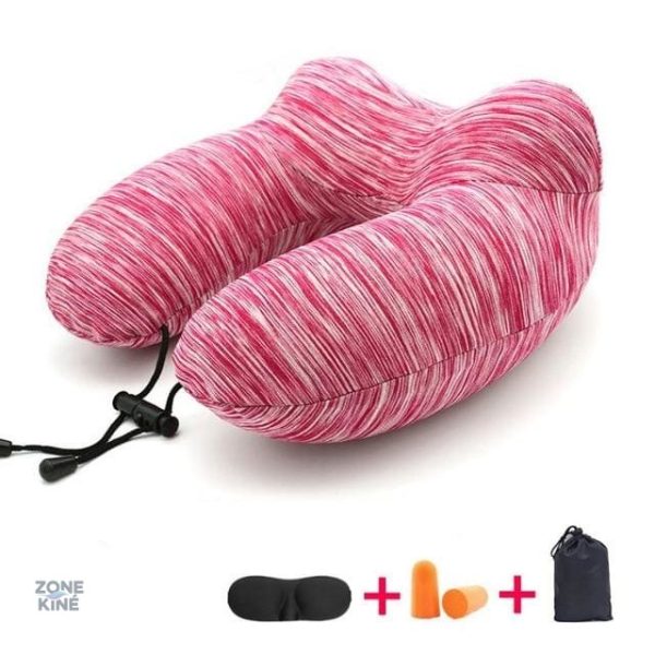 Coussin de voyage ajustable pour un confort cervical accru
