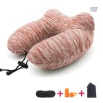 Coussin de voyage gonflable, idéal pour les trajets longs