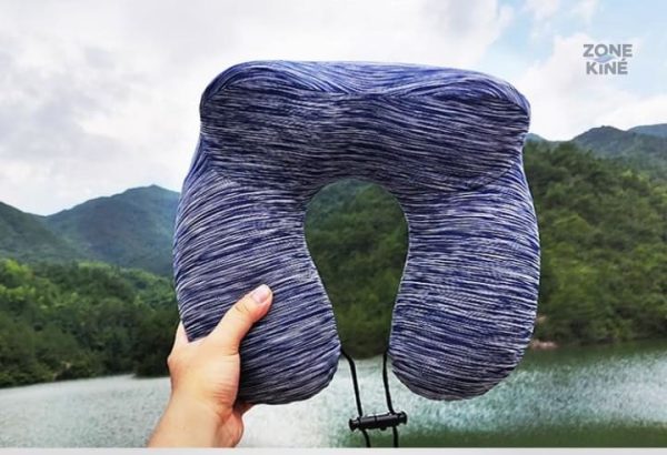 Coussin de voyage pour soulager les tensions au cou et épaules