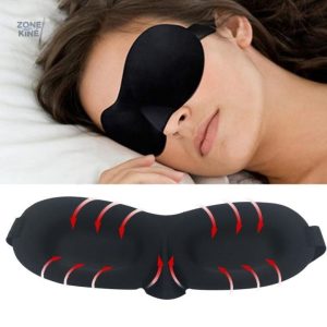 Masque de sommeil ergonomique en 3D pour un confort optimal