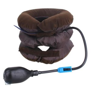 Minerve cervicale gonflable pour soulager la douleur