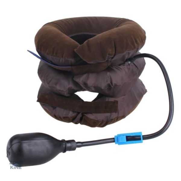 minerve-gonflable-collier-traction-cervicale-1 Minerve cervicale gonflable pour soulager la douleur