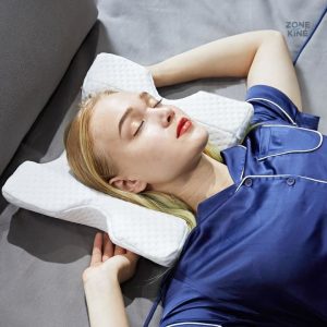 Oreiller à mémoire de forme pour confort et relaxation