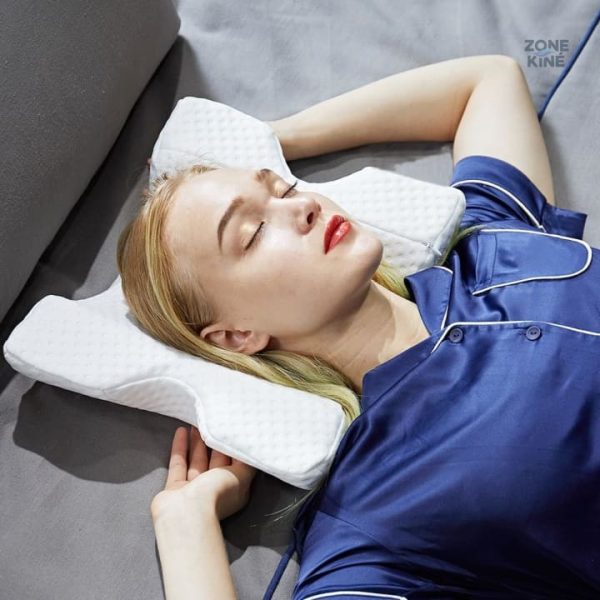Oreiller à mémoire de forme pour confort et relaxation