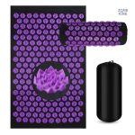 Tapis à Picots Fleur de Guérison pour acupression